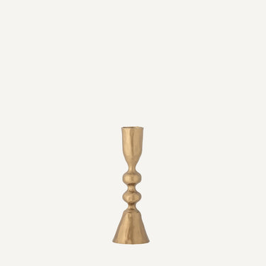 Gold Candle Holder (H 14cm)