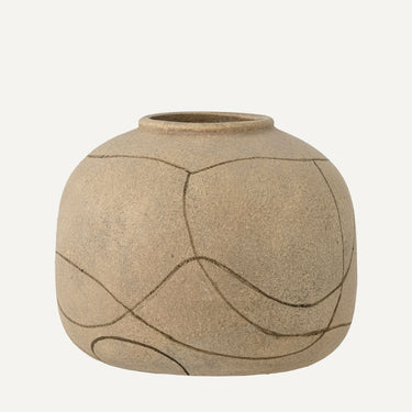 VASE IN RUSTIC TERRACOTTA