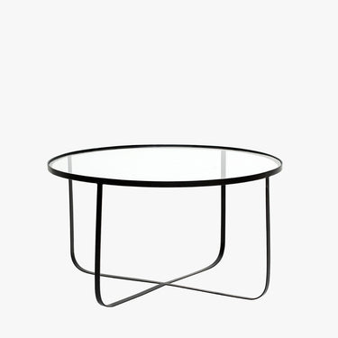 COFFEE TABLE IN BLACK/GLASS